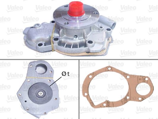 VALEO 506345 Water Pump, engine cooling