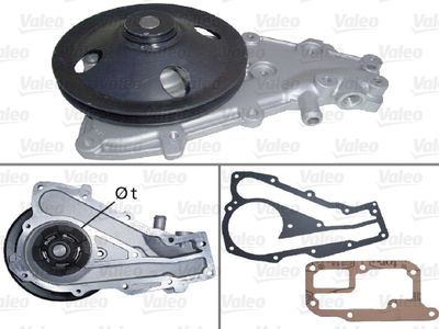 Water Pump, engine cooling VALEO 506347