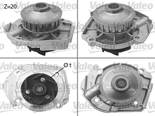 VALEO 506397 Water Pump, engine cooling