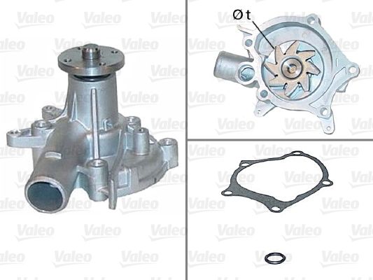VALEO 506405 Water Pump, engine cooling