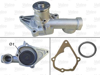 Water Pump, engine cooling VALEO 506406