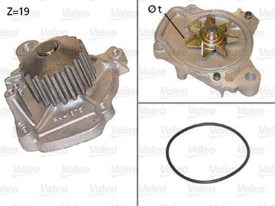Water Pump, engine cooling VALEO 506441