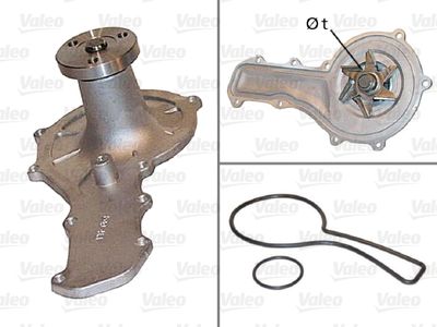 Water Pump, engine cooling VALEO 506455