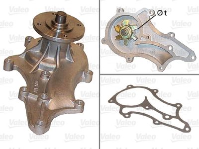 Water Pump, engine cooling VALEO 506468