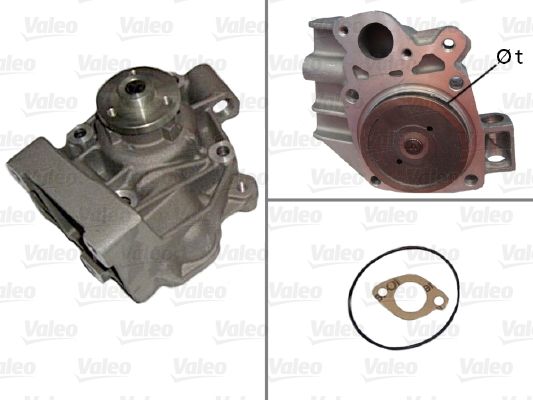 VALEO 506474 Water Pump, engine cooling