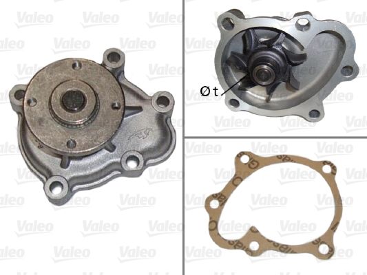 VALEO 506481 Water Pump, engine cooling