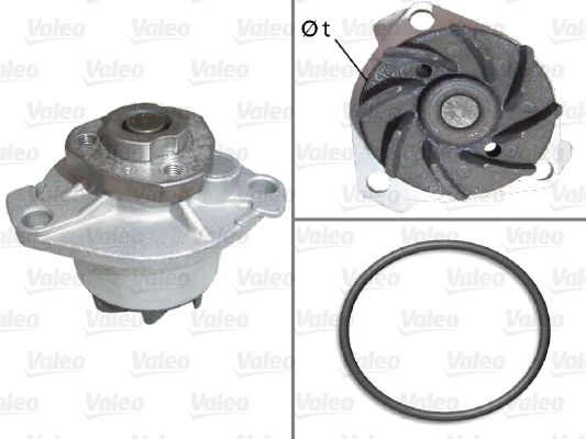 VALEO 506484 Water Pump, engine cooling