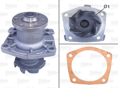 Water Pump, engine cooling VALEO 506508