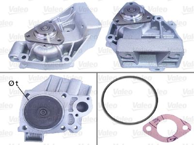Water Pump, engine cooling VALEO 506514