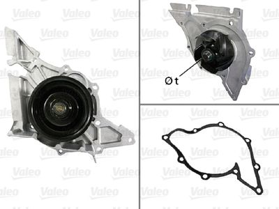Water Pump, engine cooling VALEO 506517