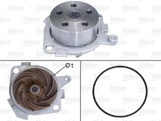 VALEO 506525 Water Pump, engine cooling