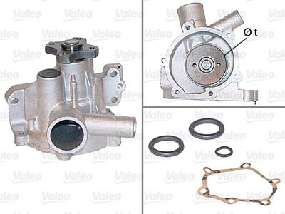 Water Pump, engine cooling VALEO 506528