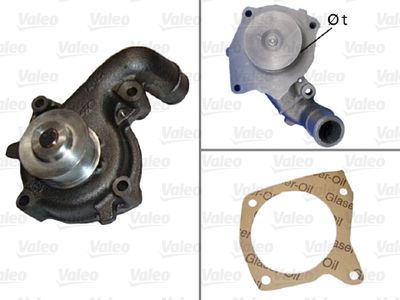 Water Pump, engine cooling VALEO 506529
