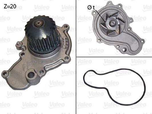 VALEO 506538 Water Pump, engine cooling