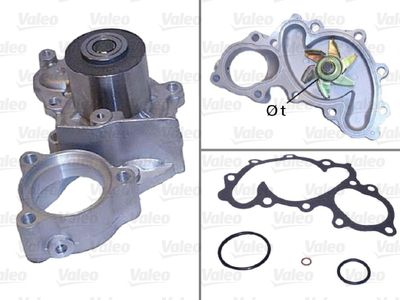 Water Pump, engine cooling VALEO 506543