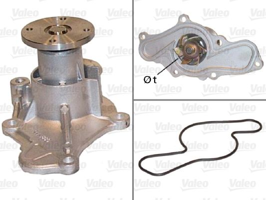 VALEO 506544 Water Pump, engine cooling