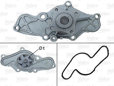 Water Pump, engine cooling VALEO 506548