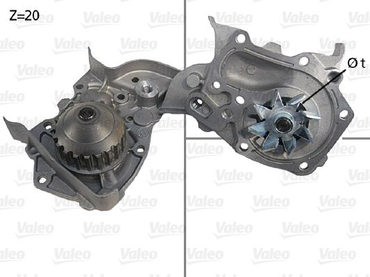 VALEO 506564 Water Pump, engine cooling
