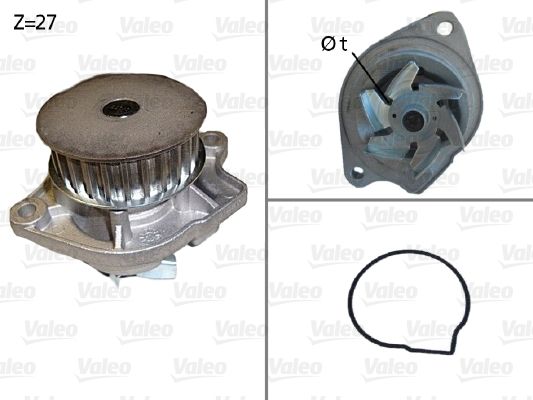 VALEO 506576 Water Pump, engine cooling