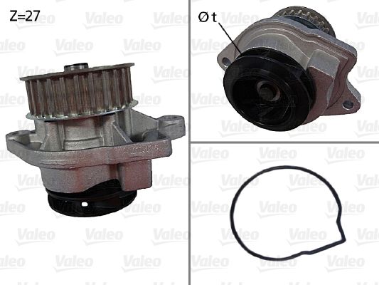 VALEO 506577 Water Pump, engine cooling
