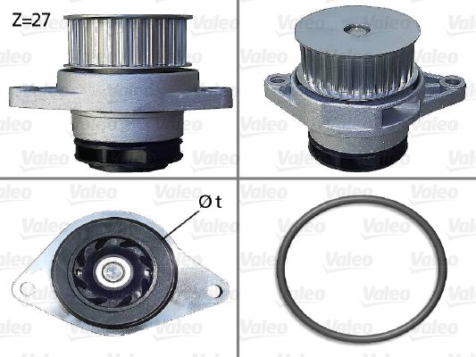 VALEO 506578 Water Pump, engine cooling