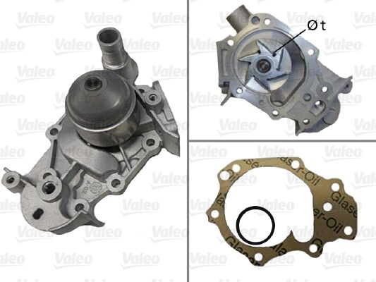 VALEO 506580 Water Pump, engine cooling