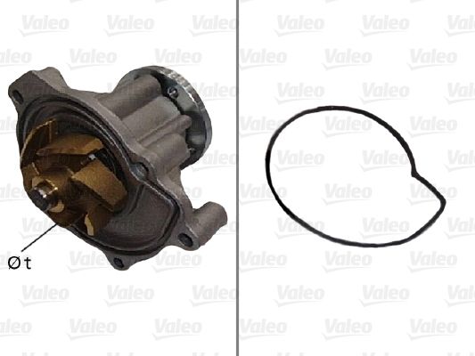 VALEO 506593 Water Pump, engine cooling