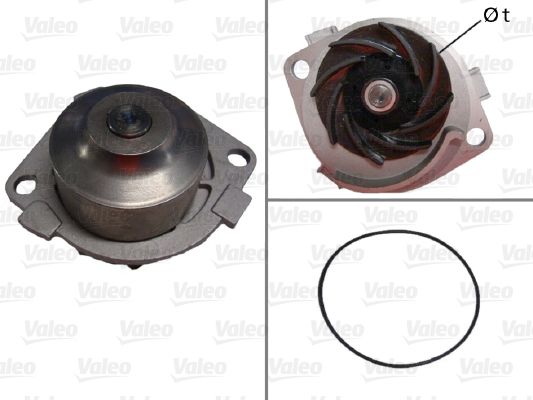 VALEO 506597 Water Pump, engine cooling