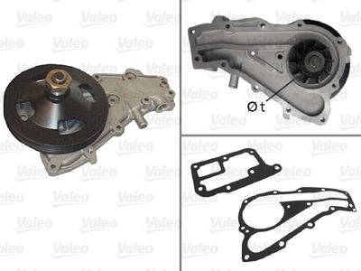 Water Pump, engine cooling VALEO 506600