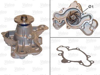 Water Pump, engine cooling VALEO 506611