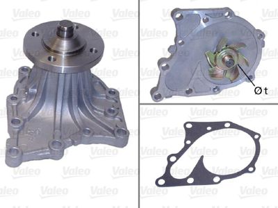 Water Pump, engine cooling VALEO 506625