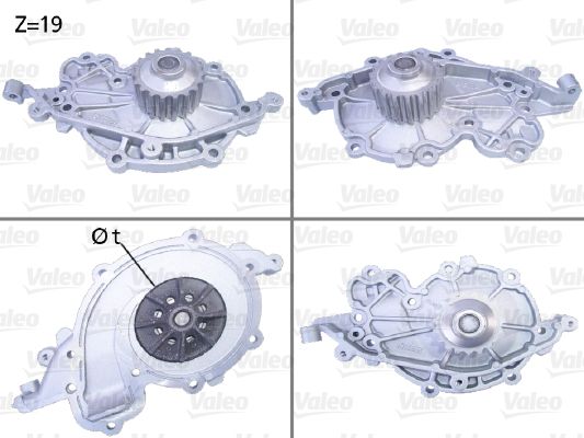 VALEO 506637 Water Pump, engine cooling