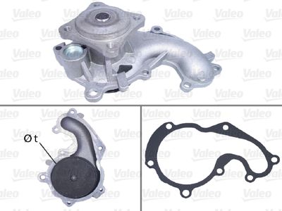 Water Pump, engine cooling VALEO 506641
