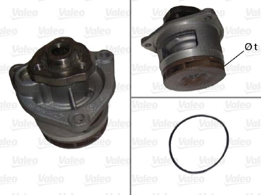 VALEO 506657 Water Pump, engine cooling
