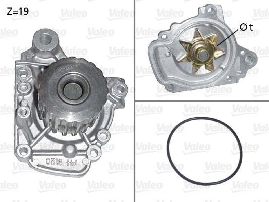 VALEO 506661 Water Pump, engine cooling