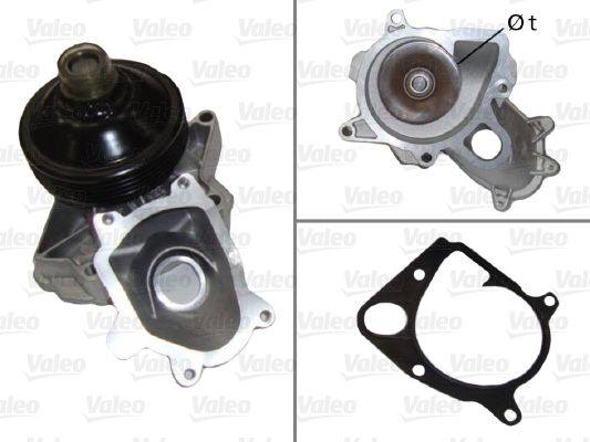 VALEO 506663 Water Pump, engine cooling