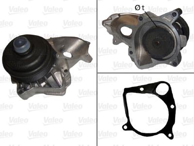 Water Pump, engine cooling VALEO 506664
