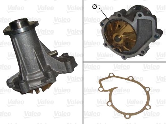 VALEO 506671 Water Pump, engine cooling