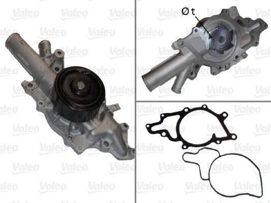 VALEO 506676 Water Pump, engine cooling