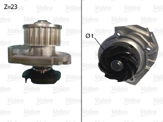 VALEO 506686 Water Pump, engine cooling