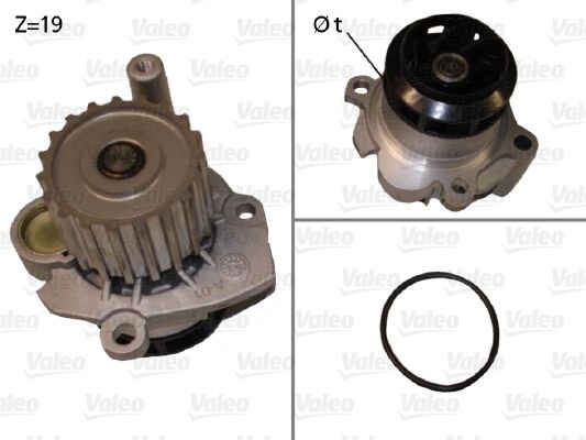 VALEO 506701 Water Pump, engine cooling