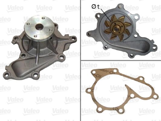 VALEO 506702 Water Pump, engine cooling