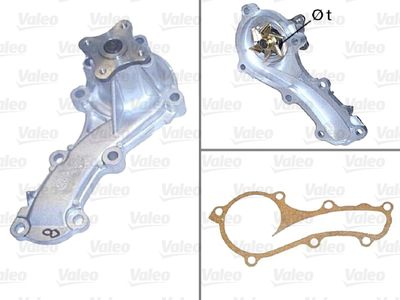 Water Pump, engine cooling VALEO 506705