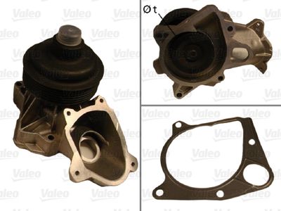 Water Pump, engine cooling VALEO 506711