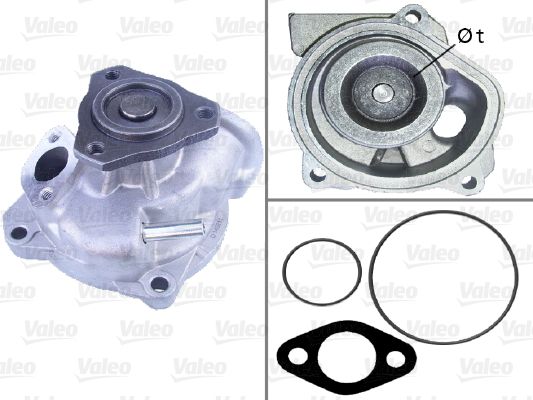 VALEO 506713 Water Pump, engine cooling