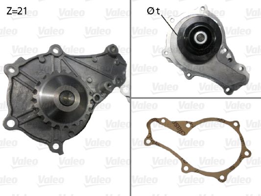 VALEO 506714 Water Pump, engine cooling