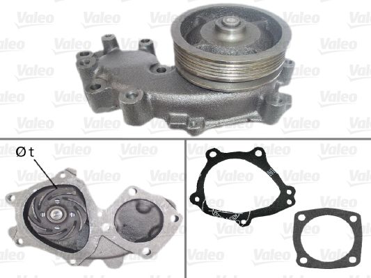 VALEO 506722 Water Pump, engine cooling