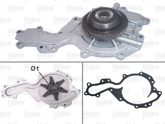 VALEO 506728 Water Pump, engine cooling