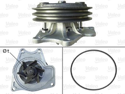 Water Pump, engine cooling VALEO 506734