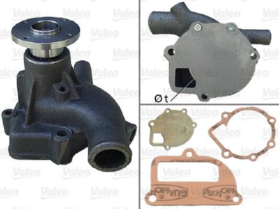 Water Pump, engine cooling VALEO 506779